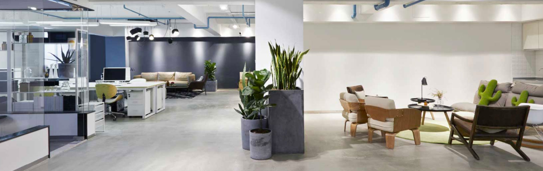 Commercial office lighting project New Jersey